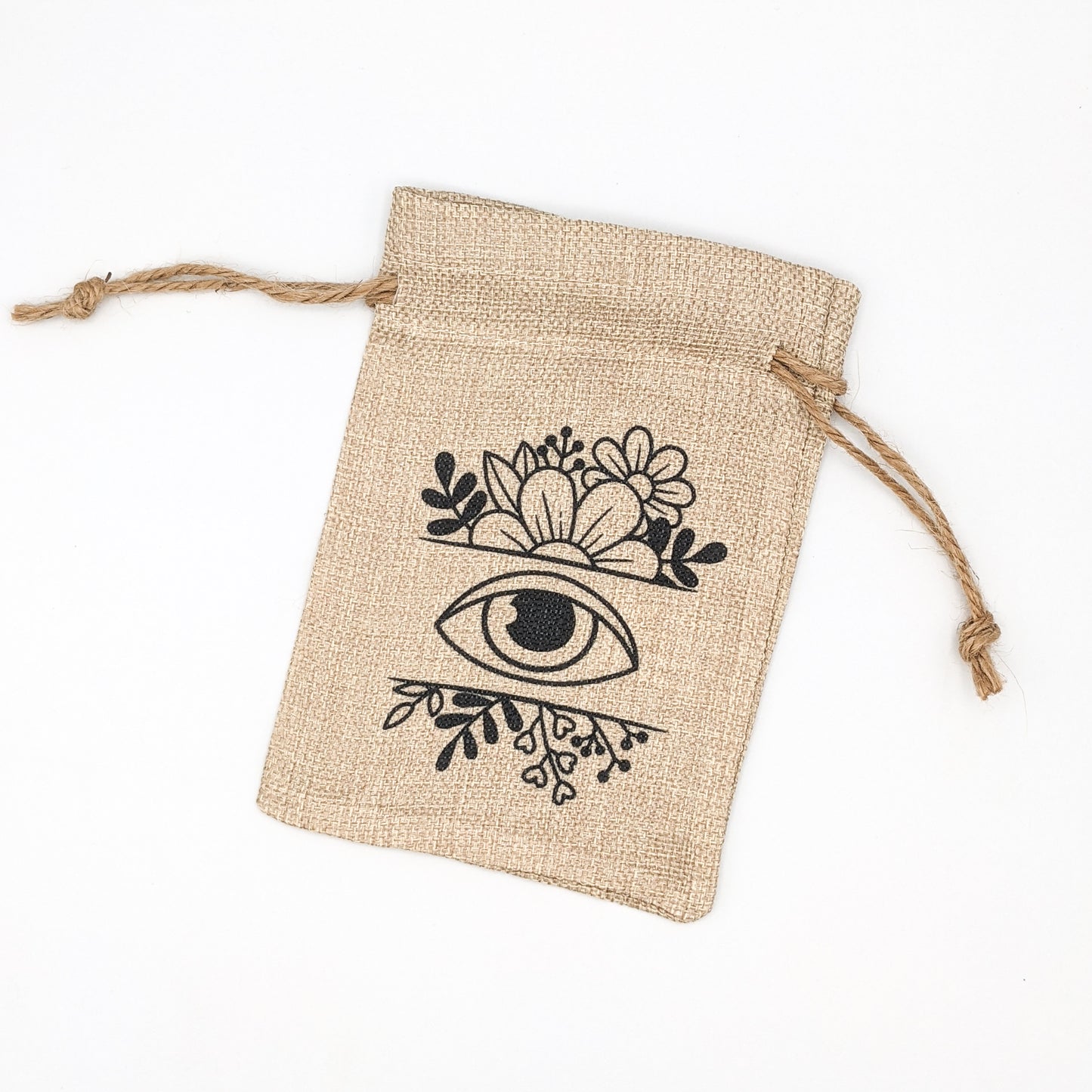 Floral Eye Spell Bag