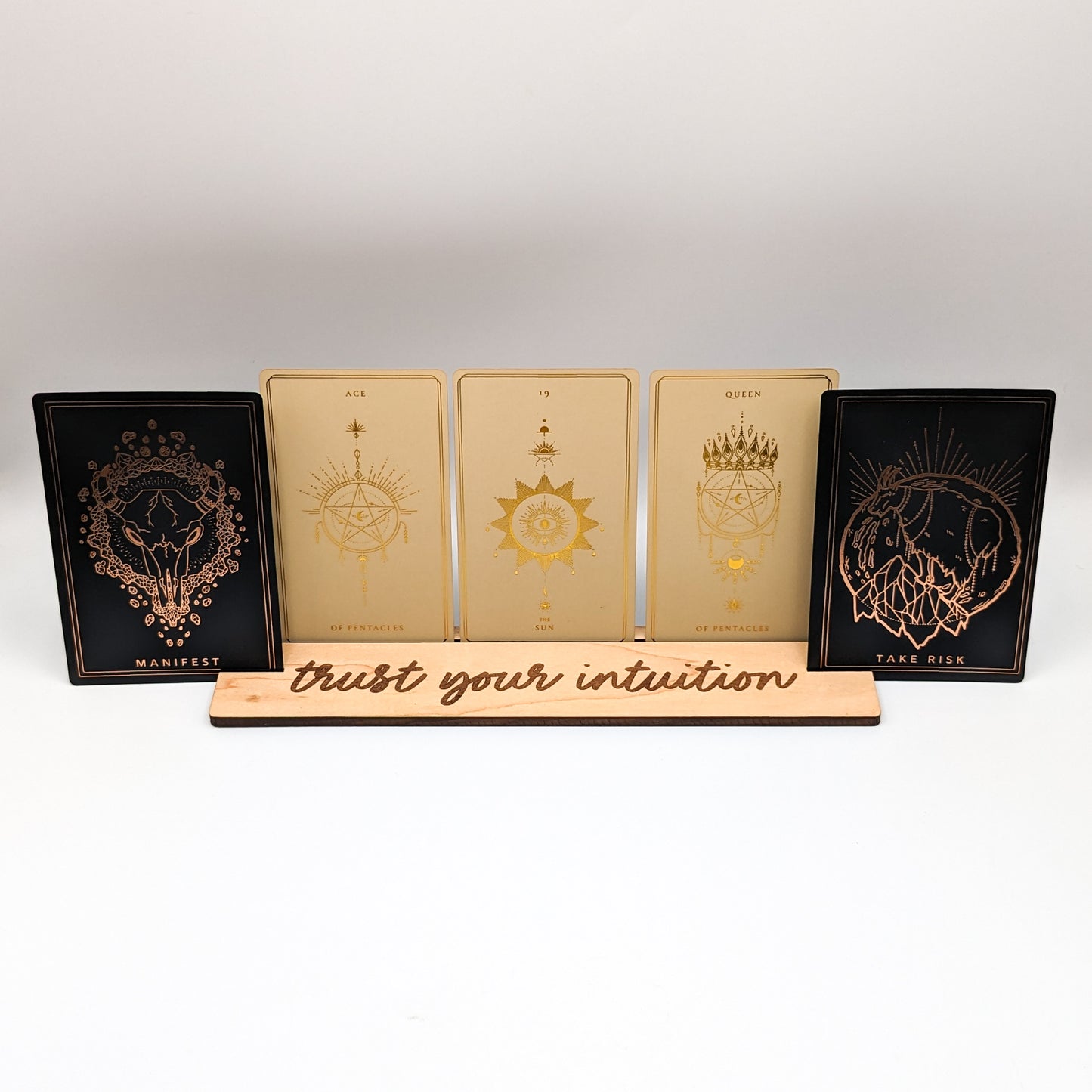 Trust Your Intuition Tarot Card Stand