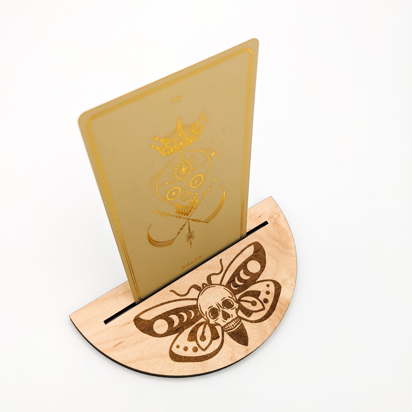 Death Moth Tarot Card Stand