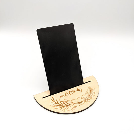 Floral Card of the Day Tarot Card Stand
