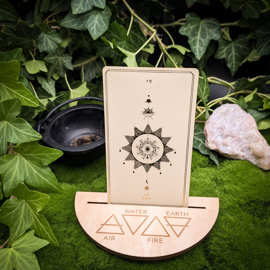 Alchemical Elements Tarot Card Stand